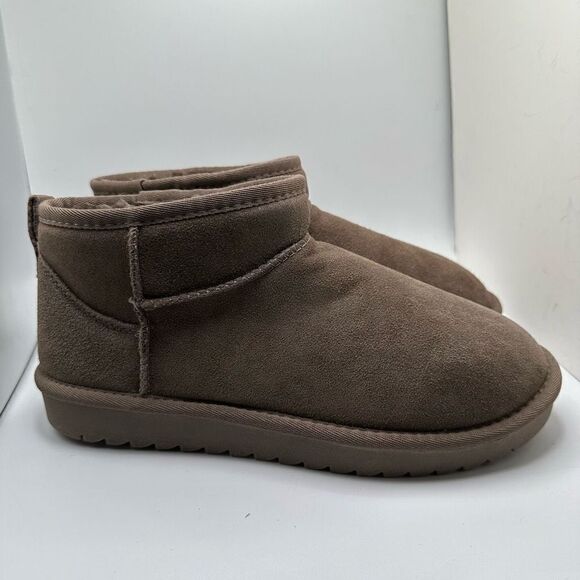 CUSHIONAIRE Women's pull on boot 10 BROWN - Picture 1 of 7